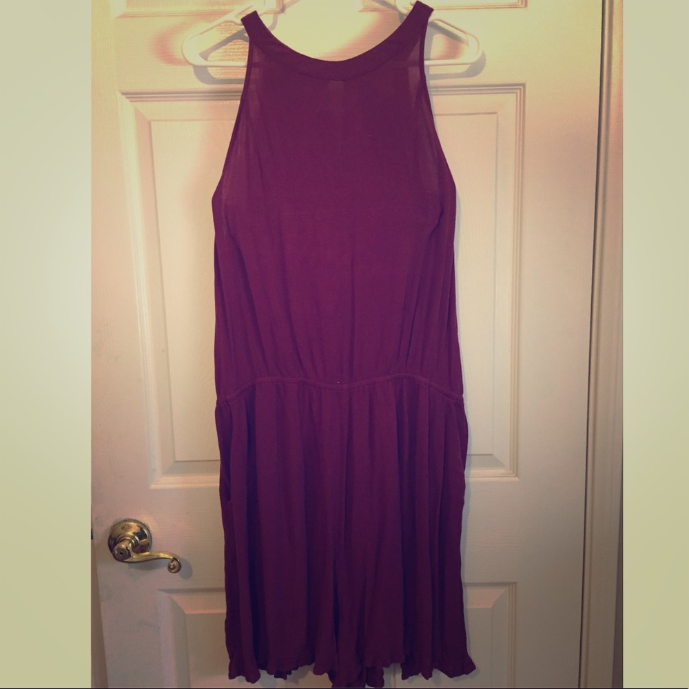 Plum Romper